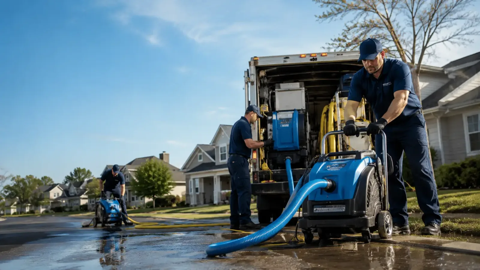 Flood Damage Cleanup in Mahaffey, PA